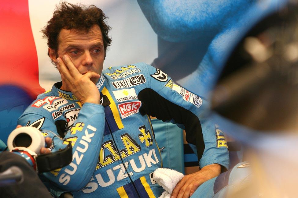 Motogp Loris Capirossi Out Of British Gp