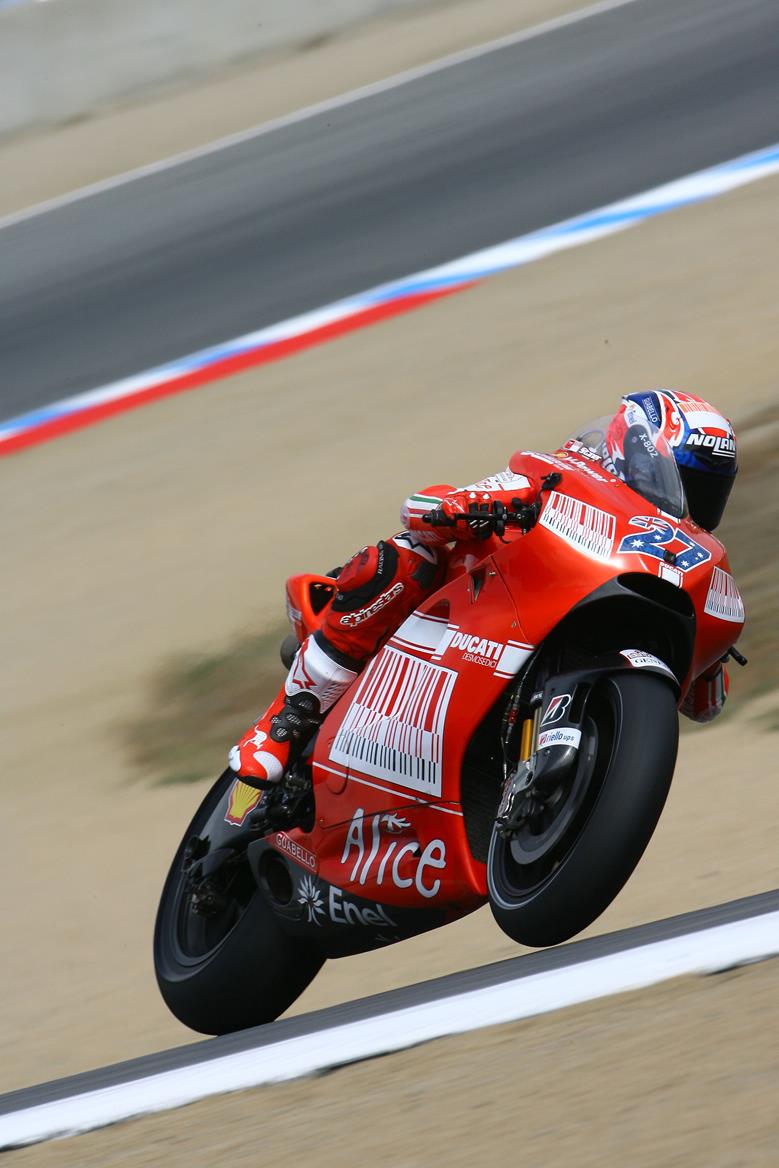 US MotoGP Crash Was My Fault Admits Casey Stoner MCN