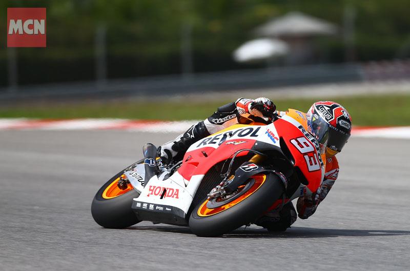 Pedrosa Top Of Rain Hit Sepang Test Mcn