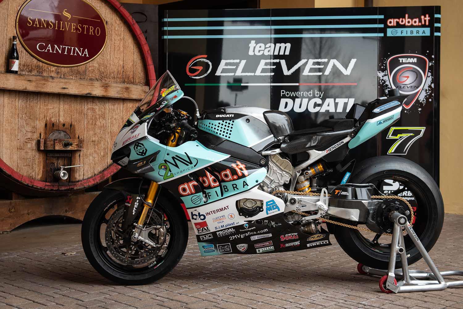 WSB Team GoEleven Ducati Unveil All New 2021 Livery