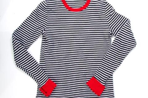 Product Review: Wild Stripes crew top and long johns