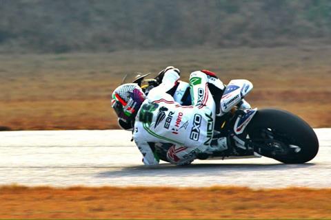 Team EBR Hero start early testing