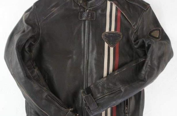 Triumph Raven Leather Jacket Promotions