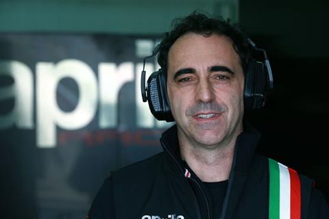 Albesiano speaks Aprilia’s 2015 language