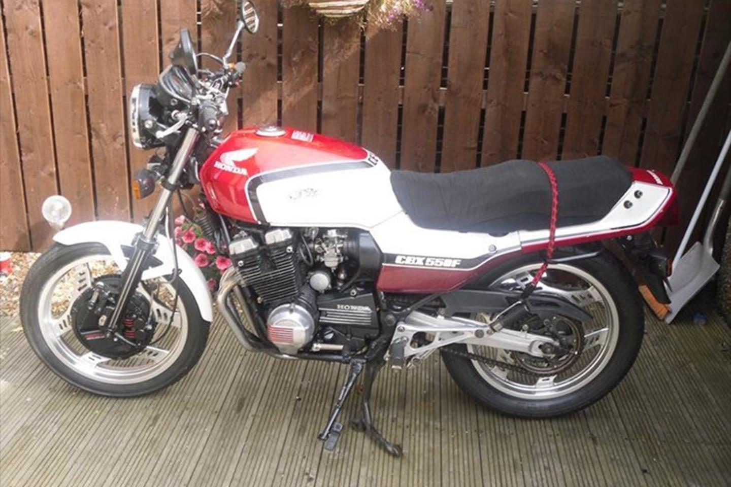 bike of the day: 1983 honda cbx550 mcn