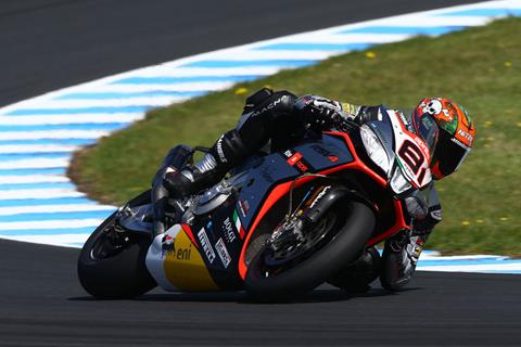 Aprilia's Torres learning fast