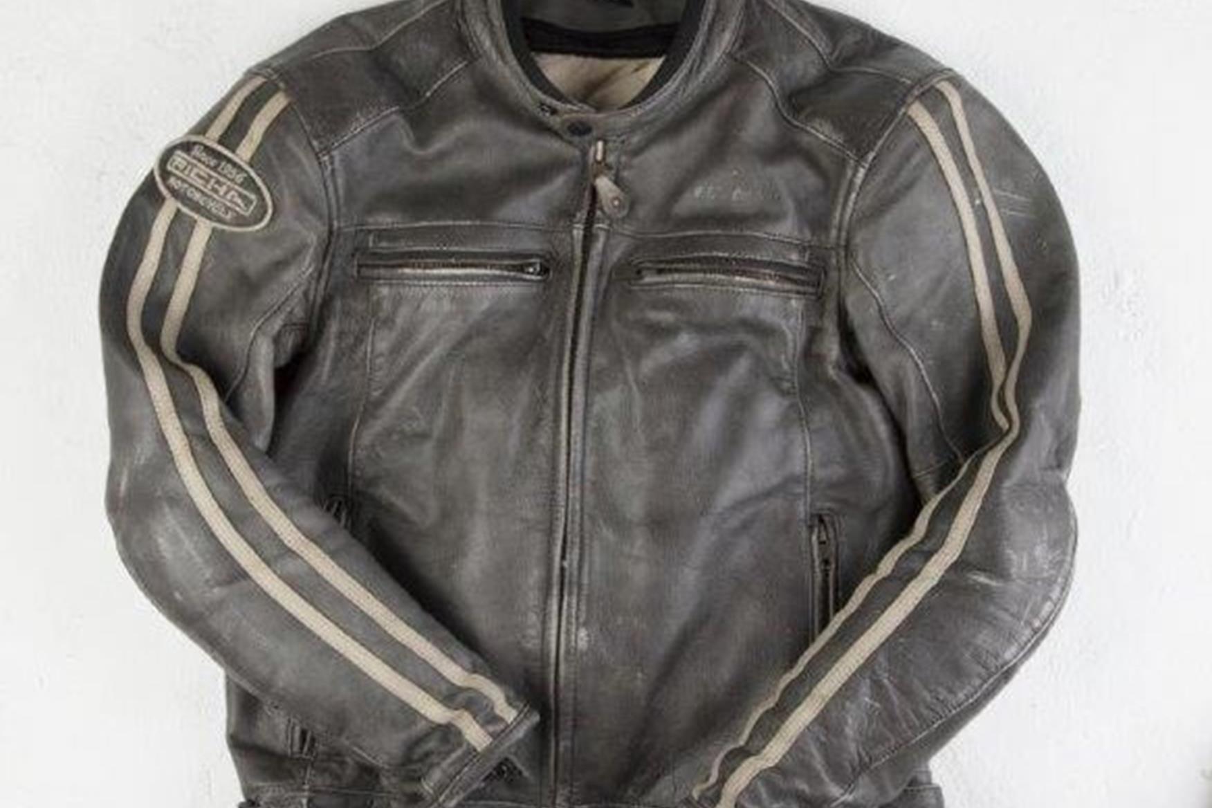 Jacken Richa Cafe Leather Jacket Auto Motorrad Teile