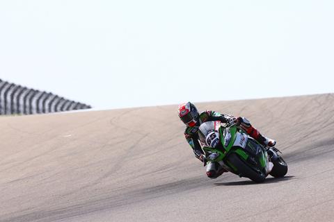 Aragon WSB: Kawasaki pairing dispute top spot after day one