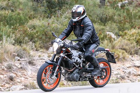 New Husqvarna 401s spied testing