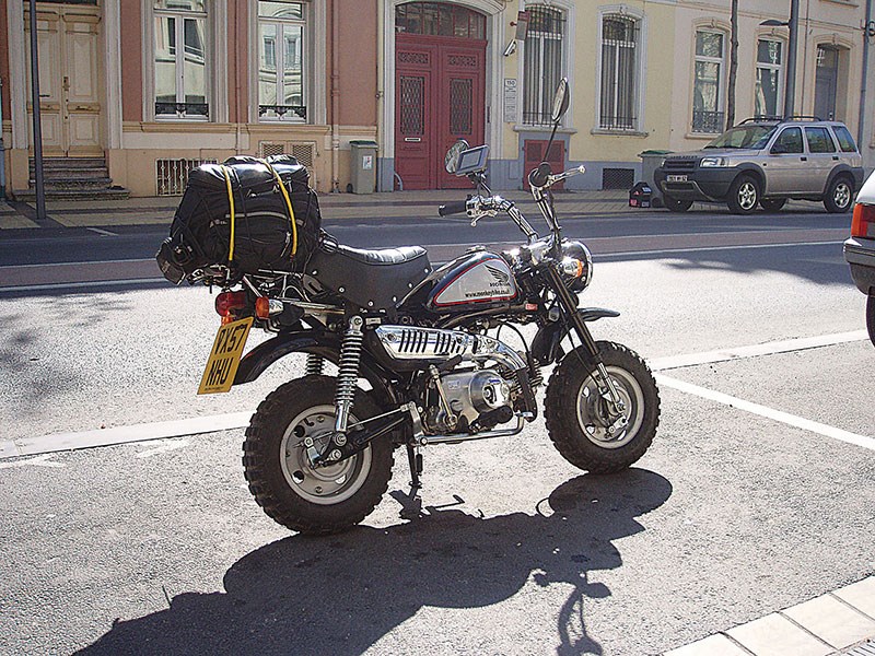 Touring On A Monkey Bike How Hard Can It Be