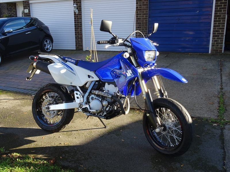 drz400sm adventure bike