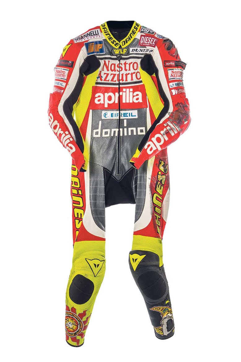 Dainese's secret stash of Rossi suits revealed (part 1)