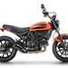 Ducati Scrambler Sixty2 exhaust side view