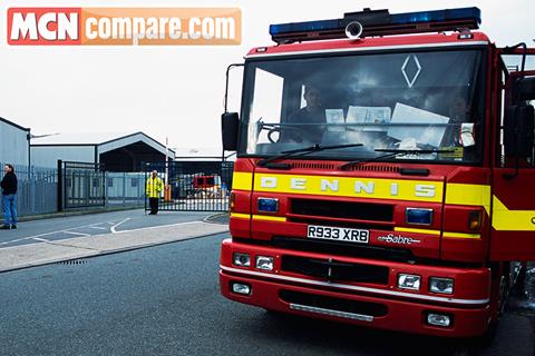 Will collision with fireman leave me seeing red?
