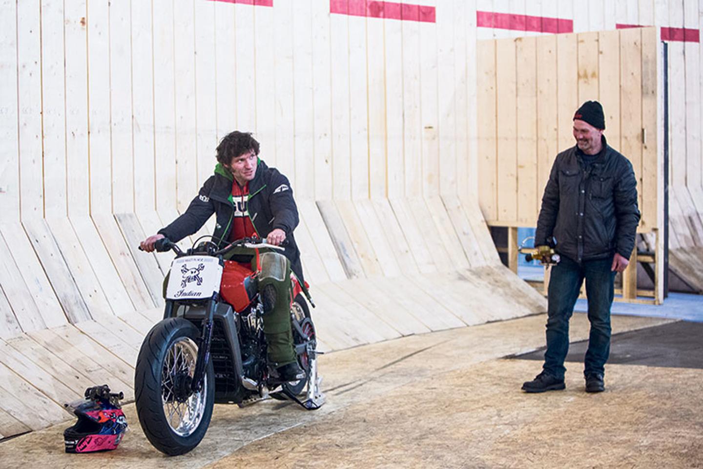 guy martin wall of death bike