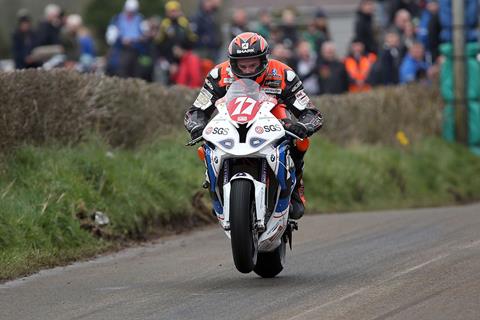 Farquhar gets first outing on IEG BMW machine