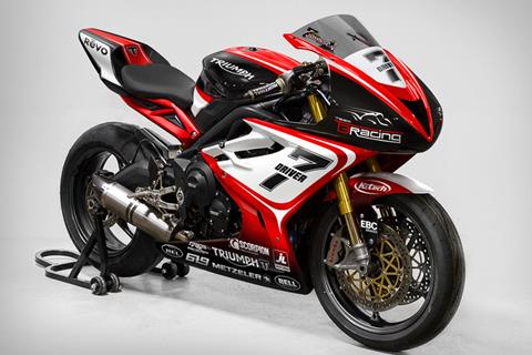 Chance to win Gary Johnson’s actual Triumph Daytona 675 TT race bike