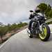 A front end view of the Yamaha MT-10