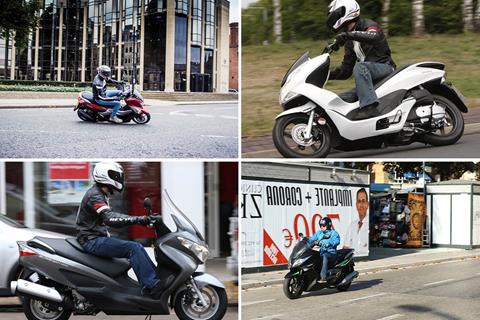 Top 125 scooters