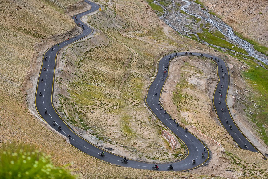 Gallery Riding the highest road in the world MCN