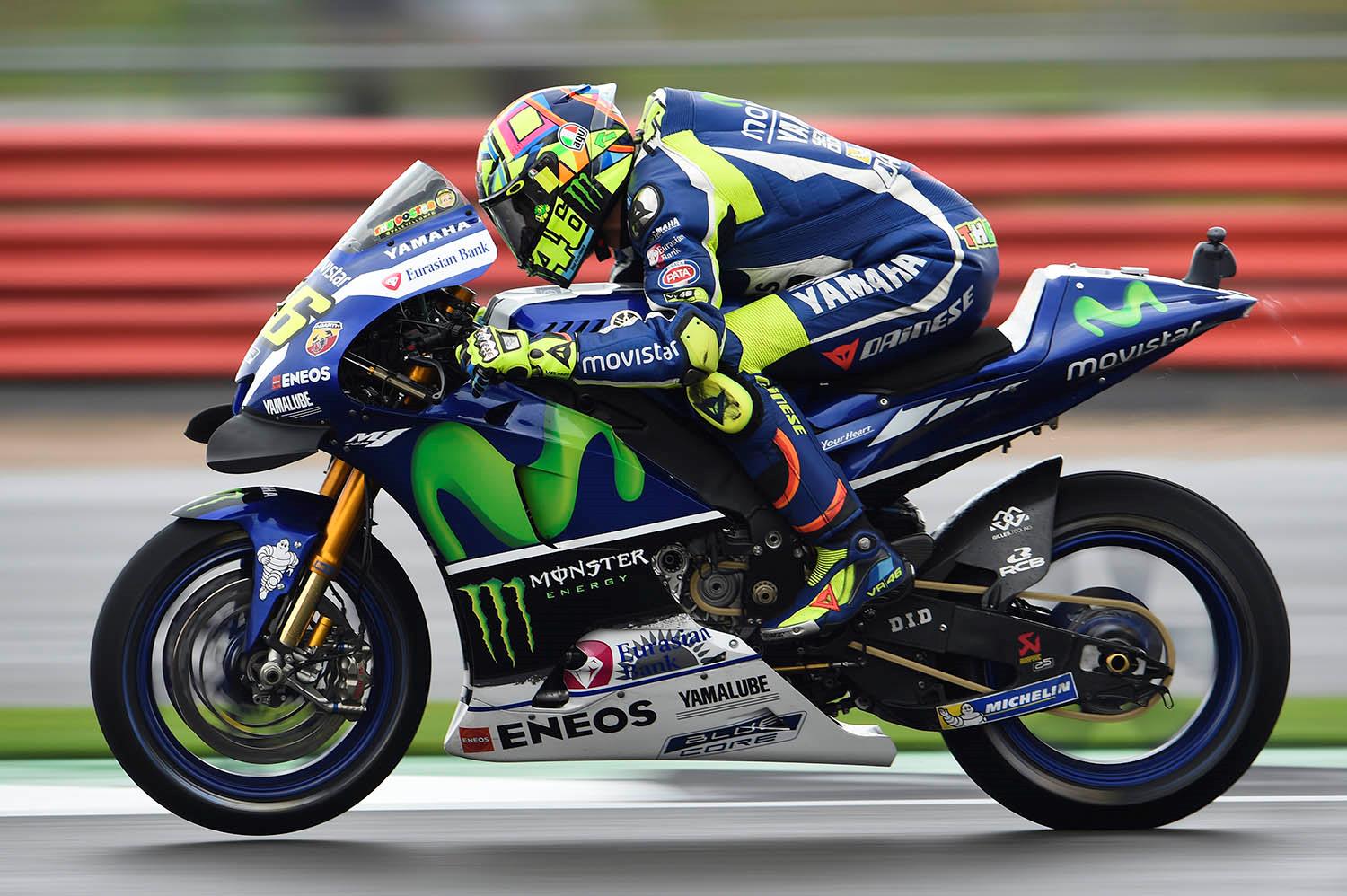 MotoGP: Rossi hoping for dry race despite wet weather pace ...