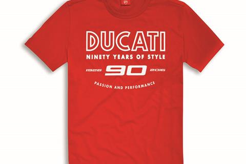 Ducati 90th anniversary collection from £5