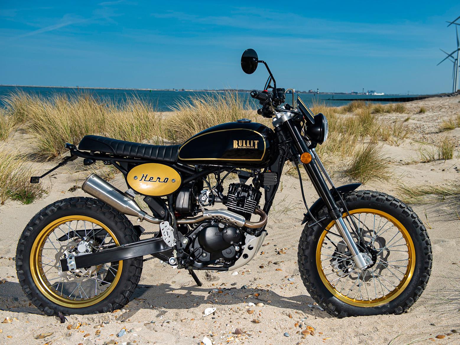 Bullit reveal sleek new black and gold version of Hero 125 | MCN