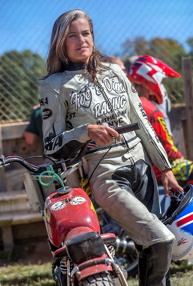 Artist Re-Imagines Women Within Motorcycle Culture  Mcn-3241