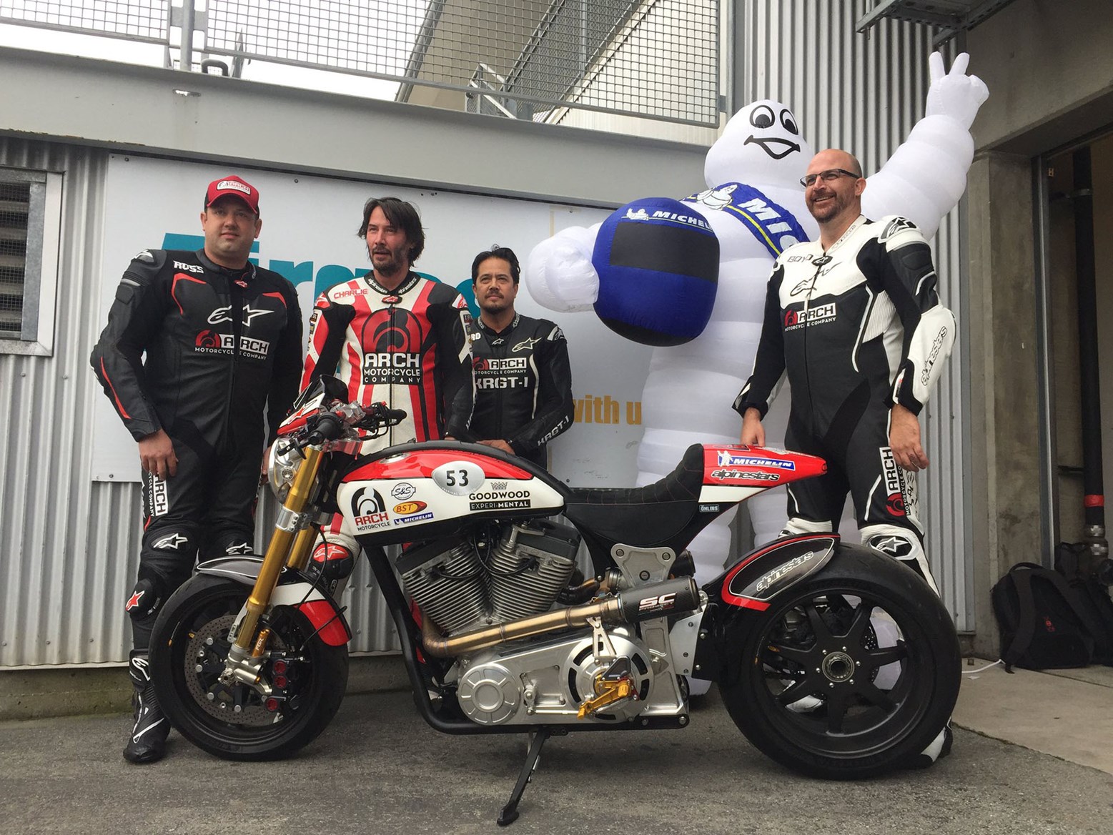 Keanu Reeves adds American racer to Arch family | MCN