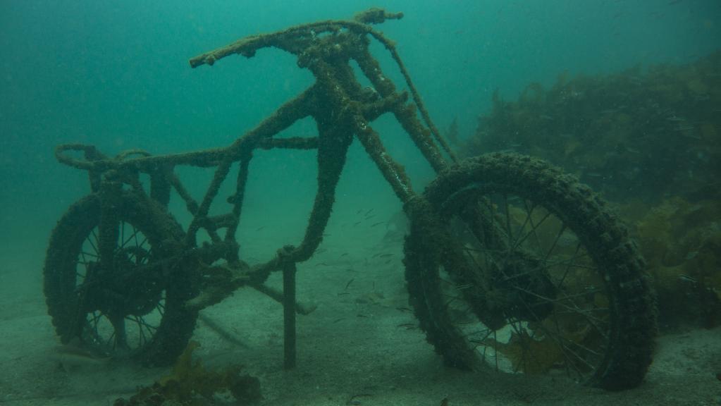 Bikewreck! Underwater motorcycles found off Australian