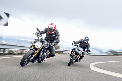 Gallery: Ducati Monster 1200S v Triumph Speed Triple R
