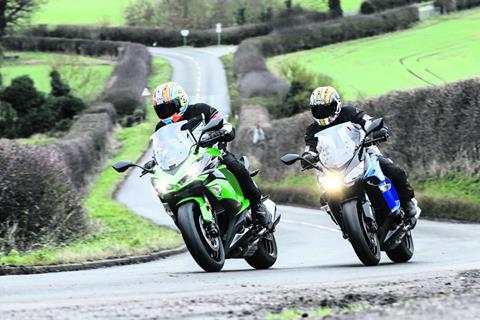 Kawasaki Z1000SX old vs new