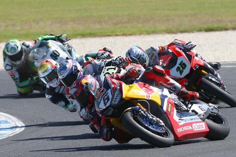 WSB: Tyre life hampers Red Bull Honda at Phillip Island