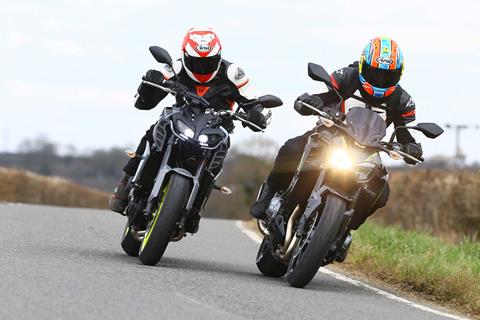 Gallery: Kawasaki Z900 v Yamaha MT-09