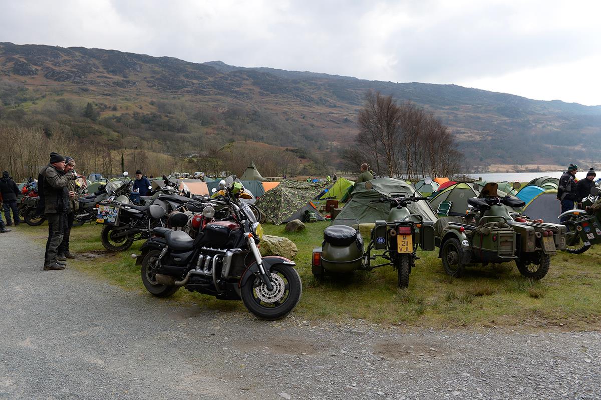 Camping In February Its The Dragon Rally MCN