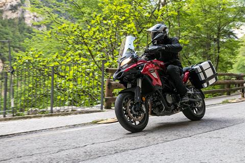 Benelli TRK 502 first ride