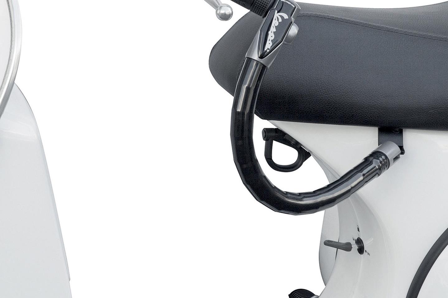 Vespa handlebar lock does away with chains MCN