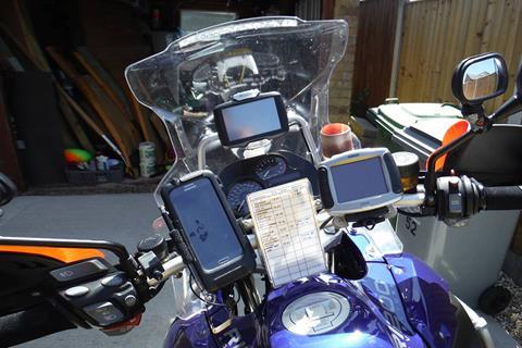 Motorcycle sat navs tested #ride5000miles