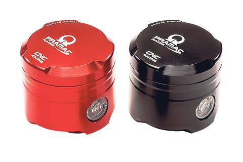 Pramac Racing CNC brake fluid reservoir