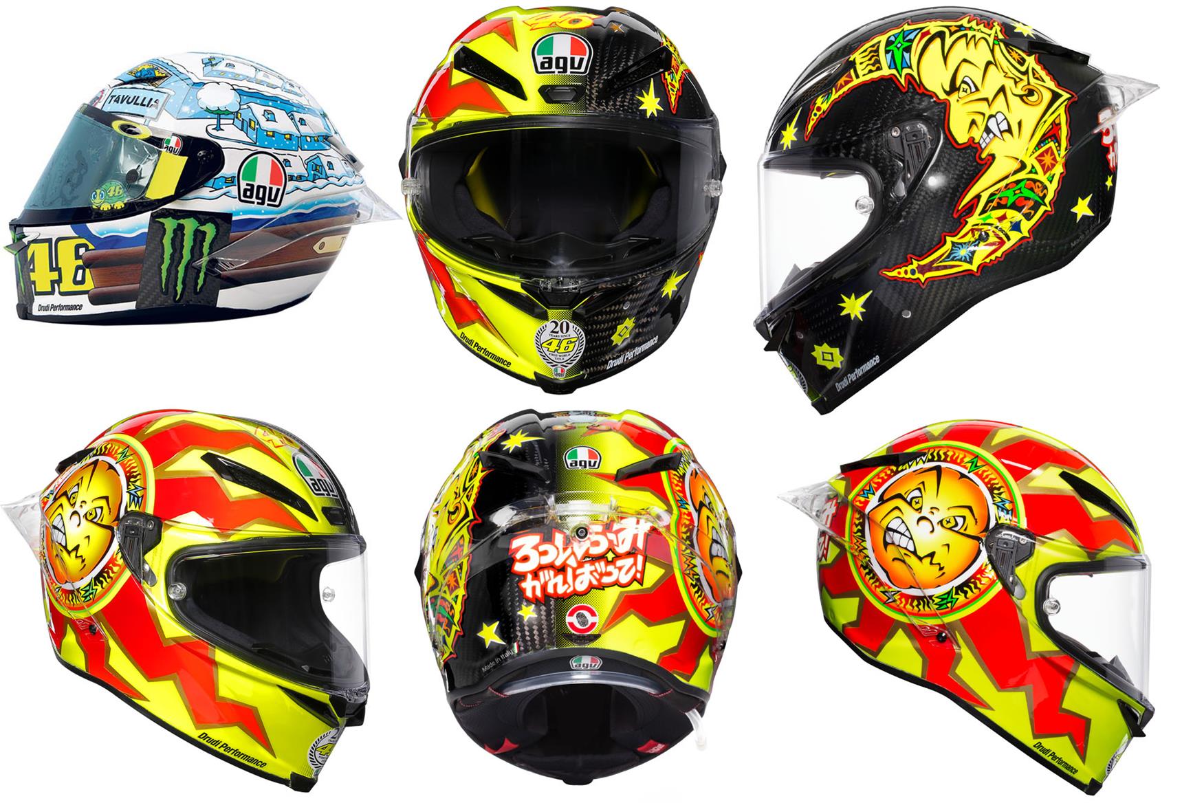 AGV Pista Valentino Rossi lids you can buy (at a cost) | MCN