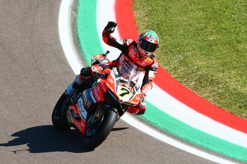 WSB: Davies wins red flagged race one