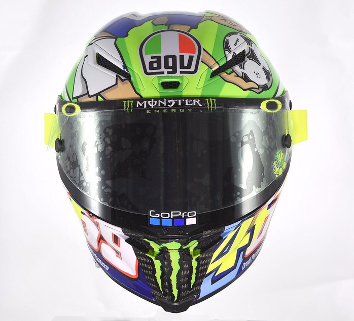 MotoGP: Rossi unveils Mugello special helmet design | MCN