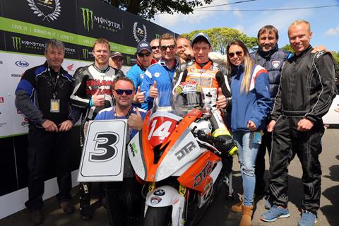TT 2017: Debut podium for Manxman Kneen