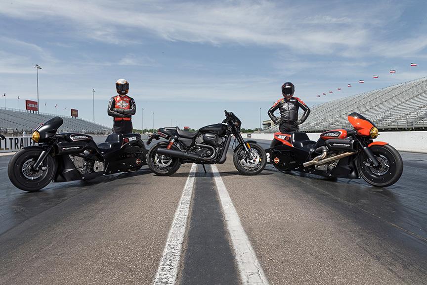 Harley-Davidson turn Street Rod into drag racer | MCN