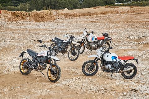 Gallery: Ducati Desert Sled & BMW Urban G/S meet their ancestors