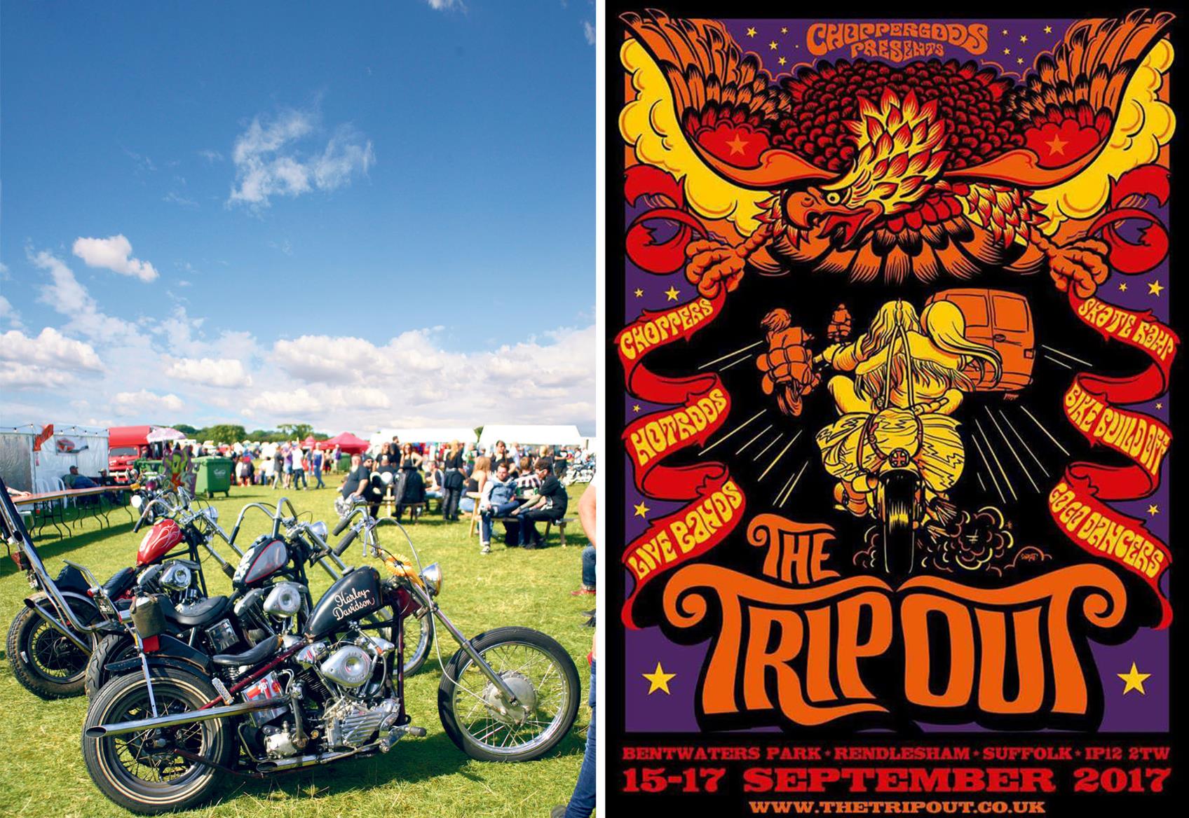 The annual Trip Out Choppers, bands and more MCN