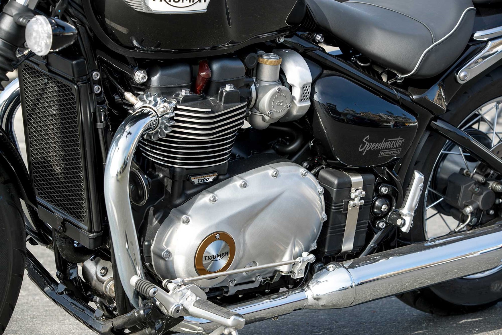 First Ride Triumphs Bonneville Speedmaster Custom Desirable