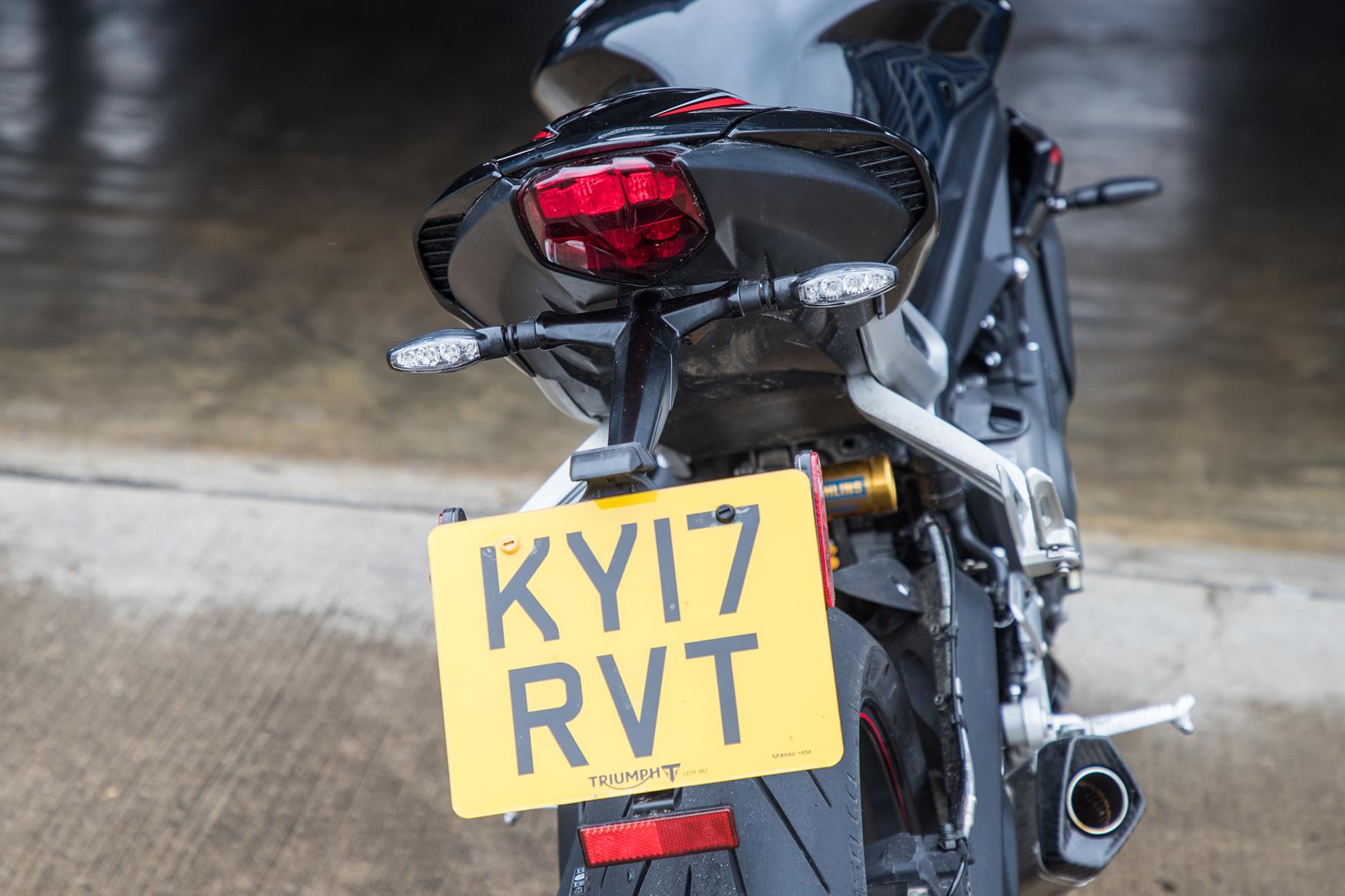 evotech tail tidy street triple 765