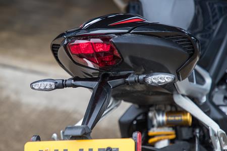 evotech tail tidy street triple 765