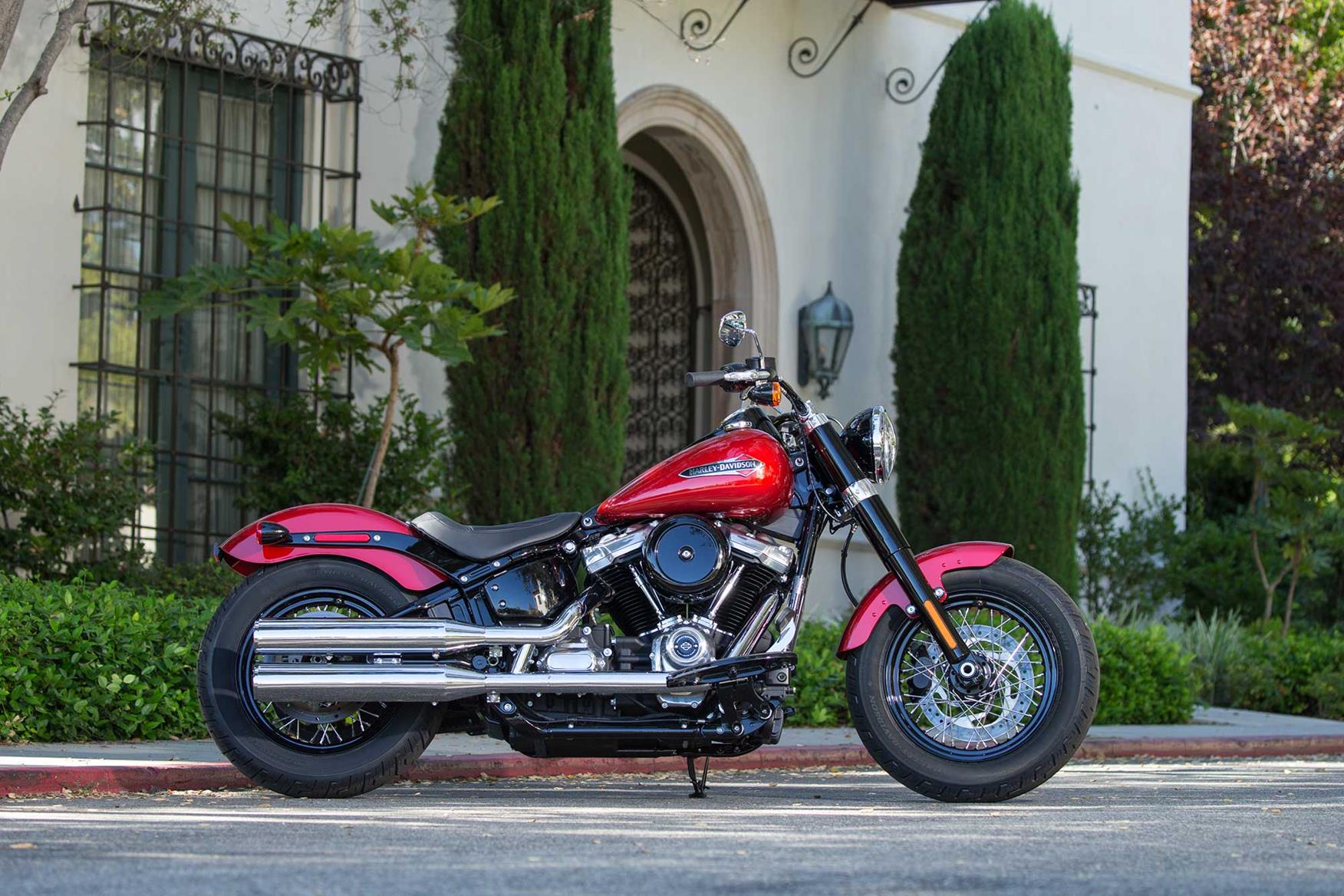 softail slim fork covers